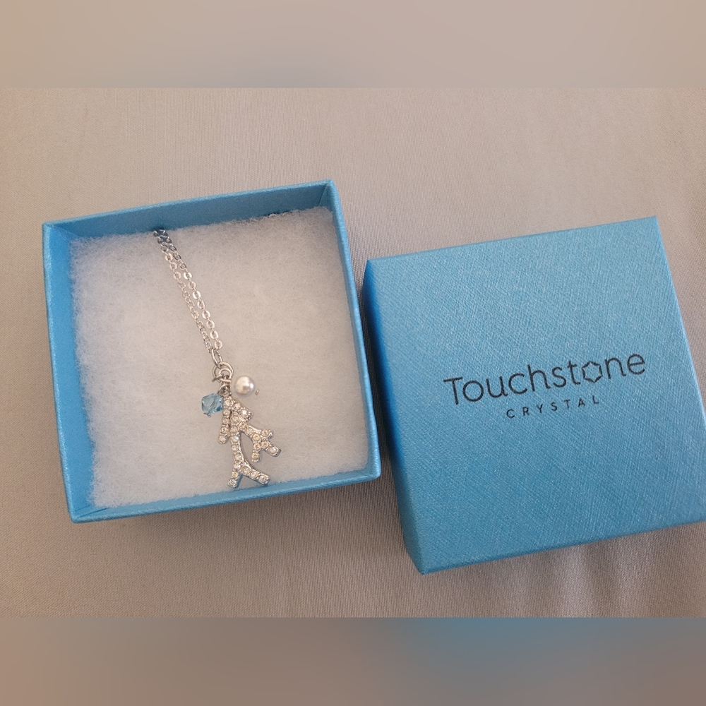 Touchstone sea sprig necklace